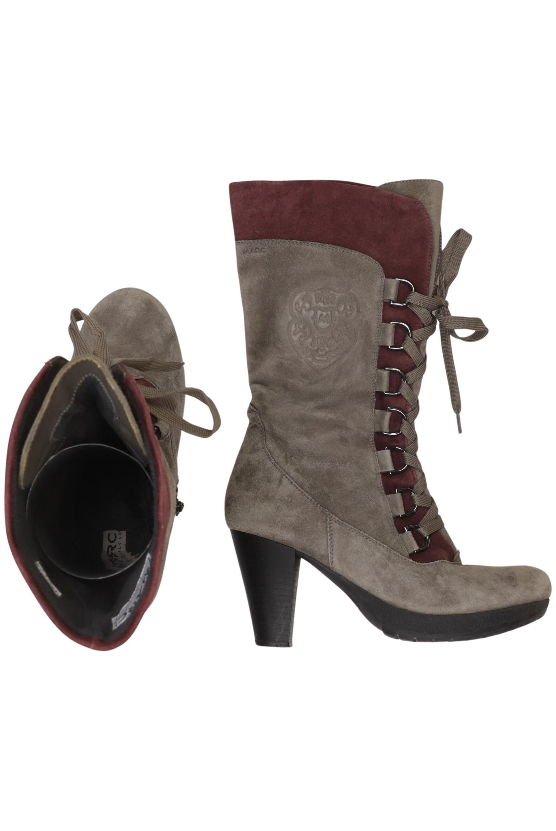 Marc Shoes Dress Boots in 39 in Grey: front