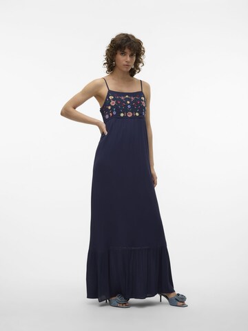 VERO MODA Jurk 'Sina' in Blauw