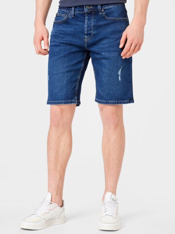 Only & Sons Regular Jeans in Blauw: voorkant