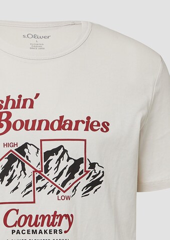 T-Shirt s.Oliver en beige