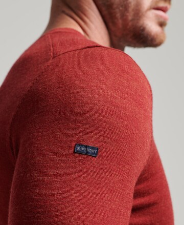 Pull-over Superdry en rouge