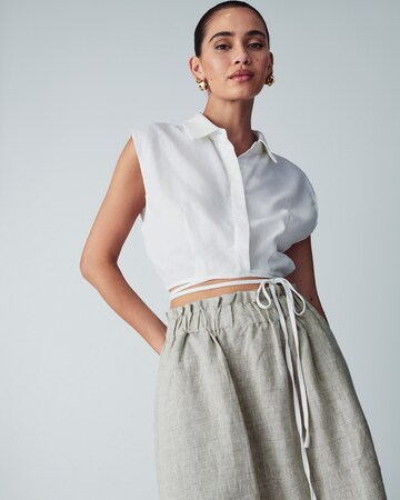 St MRLO Blouse 'Sensi' in White: front