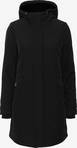 VERO MODA Winter Coat in Black: front