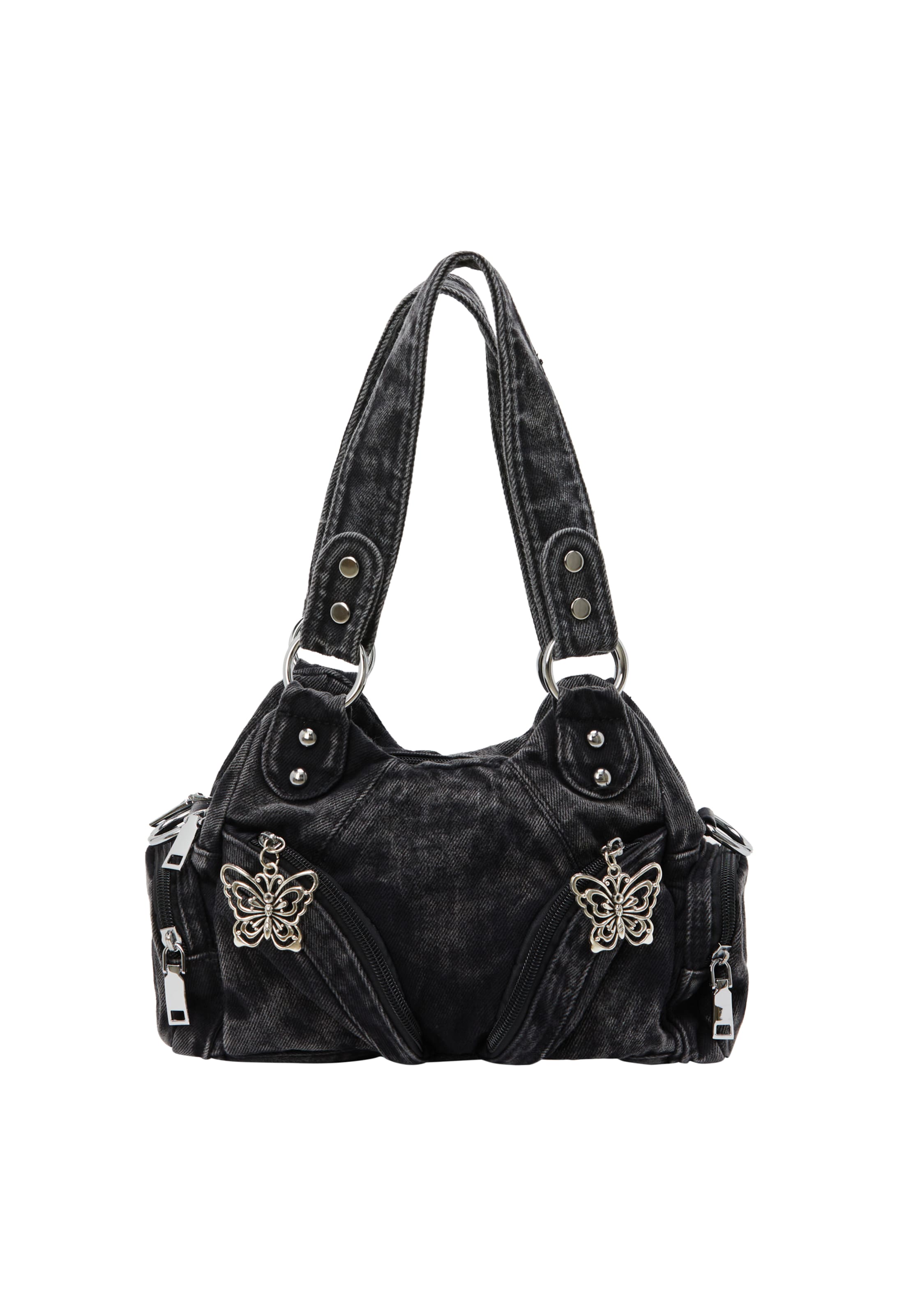 Sacs à main myMo ROCKS en noir : devant