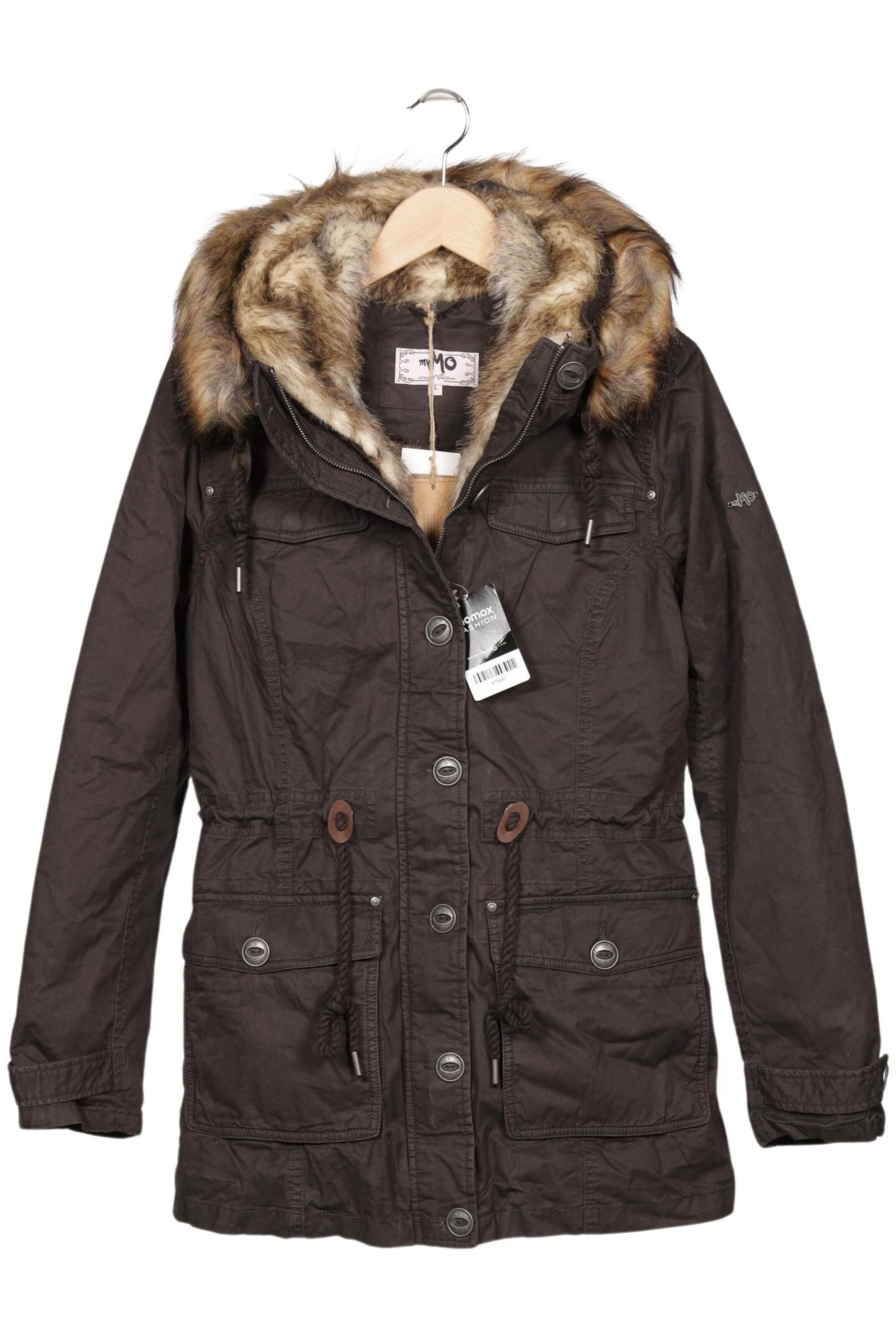 MYMO Jacket & Coat in L in Brown: front