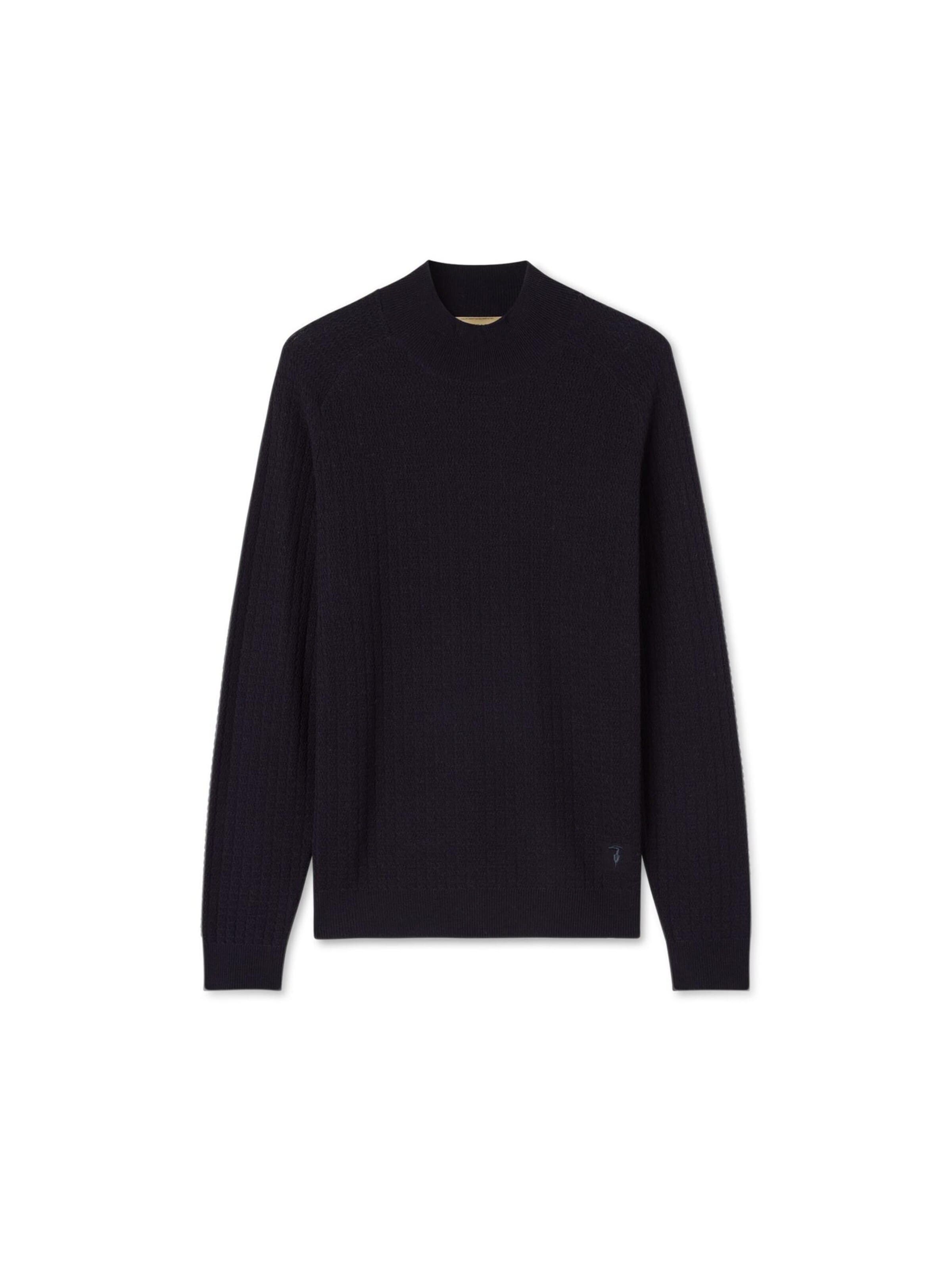Pull-over Trussardi en bleu : devant