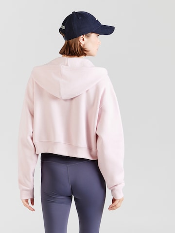 new balance - Casaco em moletão 'Trackside' em rosa