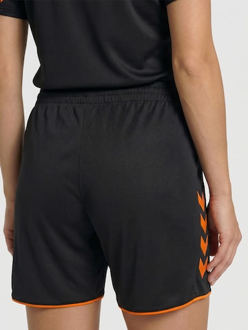 Regular Pantalon de sport Hummel en noir