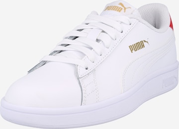 Baskets basses 'Smash V2' PUMA en blanc : devant