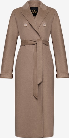 Manteau mi-saison CESARE GASPARI en beige : devant