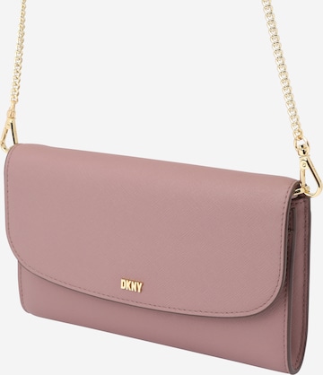 DKNY Clutch 'SIDNEY' in Pink: front