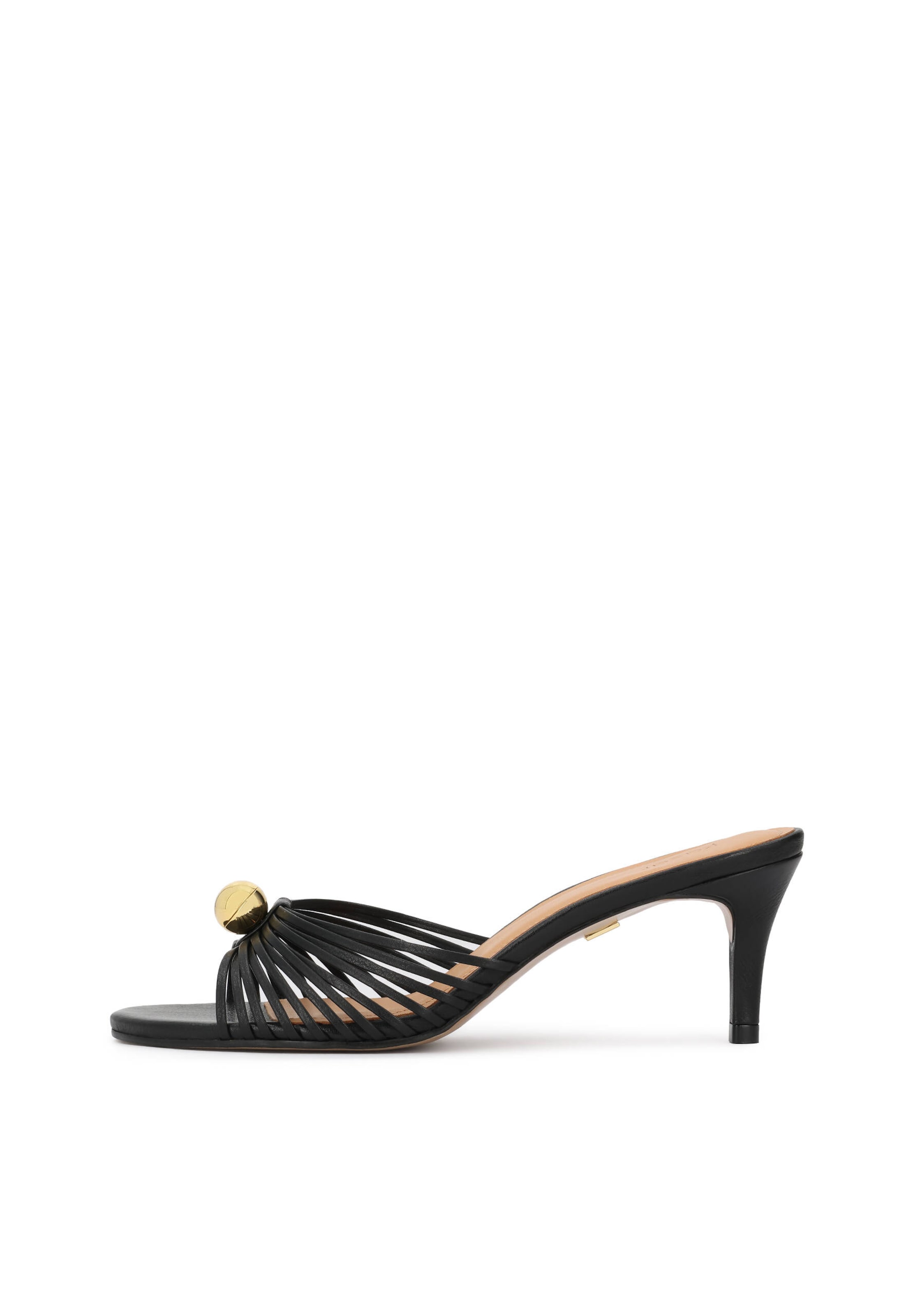 Kazar Лодочки в Черный: спереди