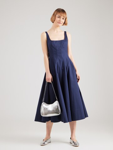 Staud Jurk 'WELLS' in Blauw: voorkant