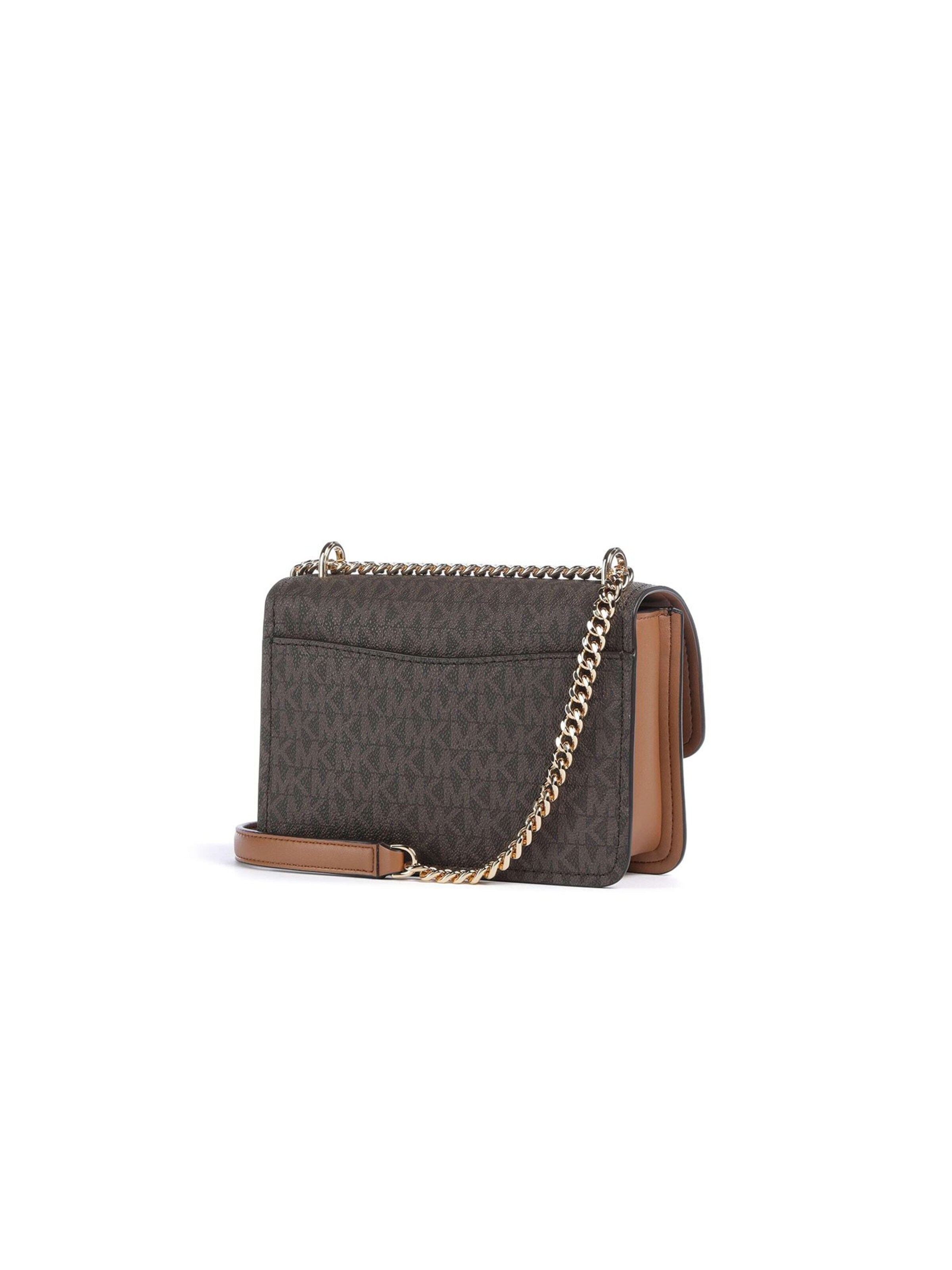 Sac à bandoulière 'Claire Small Signature Logo Crossbody Bag' Michael Kors en marron