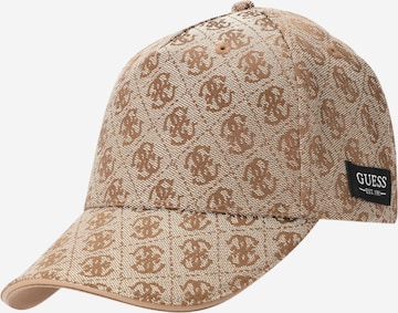 Șapcă 'MILANO' de la GUESS pe bej: față