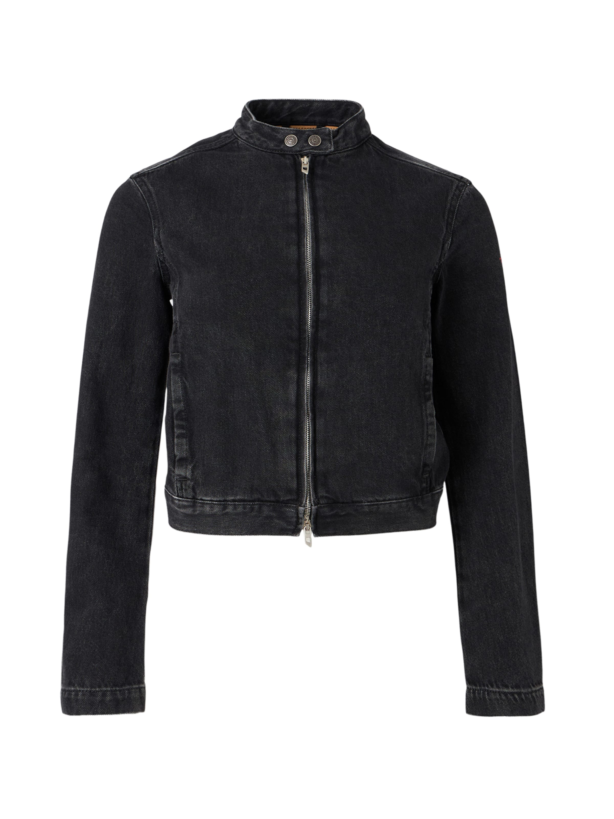 DIESEL - Chaqueta de entretiempo 'DE-MORNIN' en negro: frente