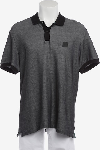 BOSS Black Poloshirt L in Grau: Vorderseite