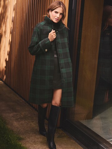 love & roses Between-seasons coat in Blue: front