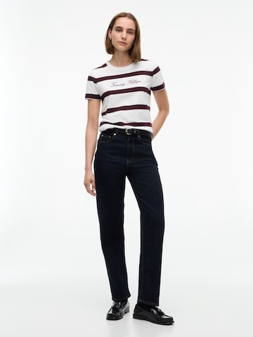 Tricou de la TOMMY HILFIGER pe alb