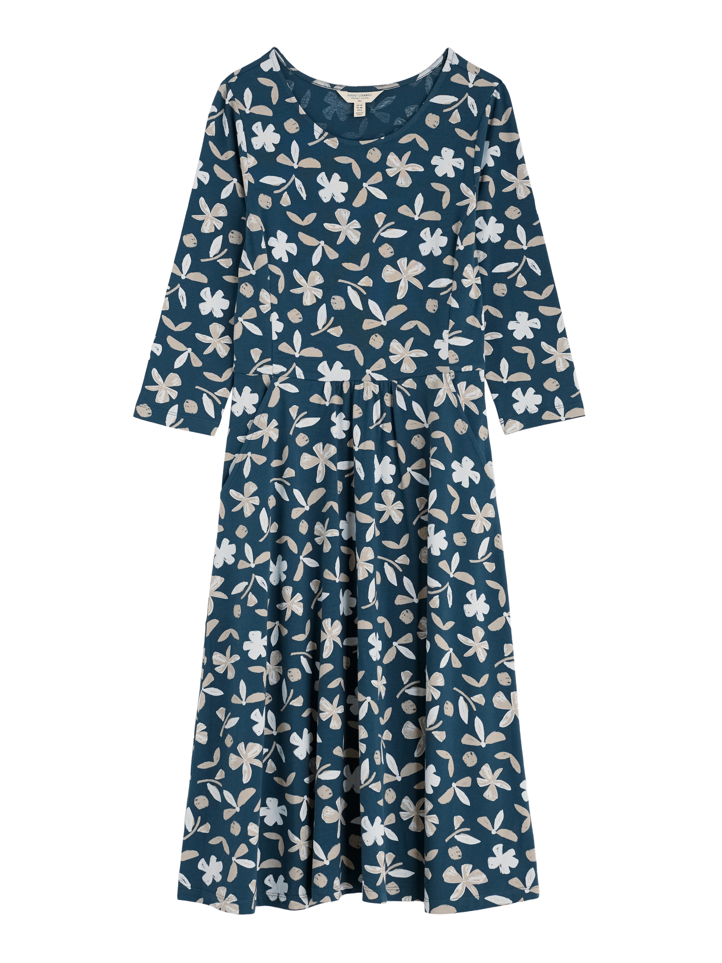 Seasalt Cornwall - Vestido 'April' em azul: frente