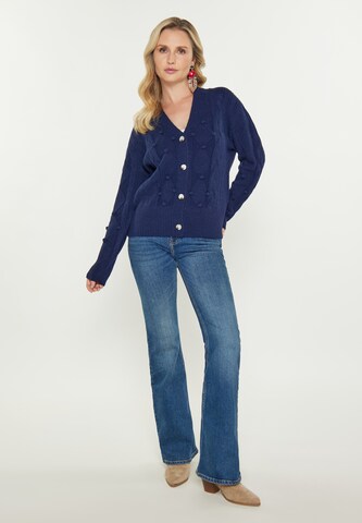 usha FESTIVAL Gebreid vest in Blauw