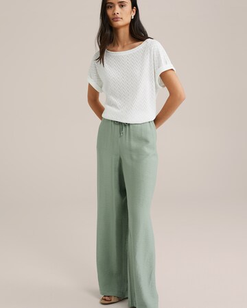 T-shirt WE Fashion en blanc