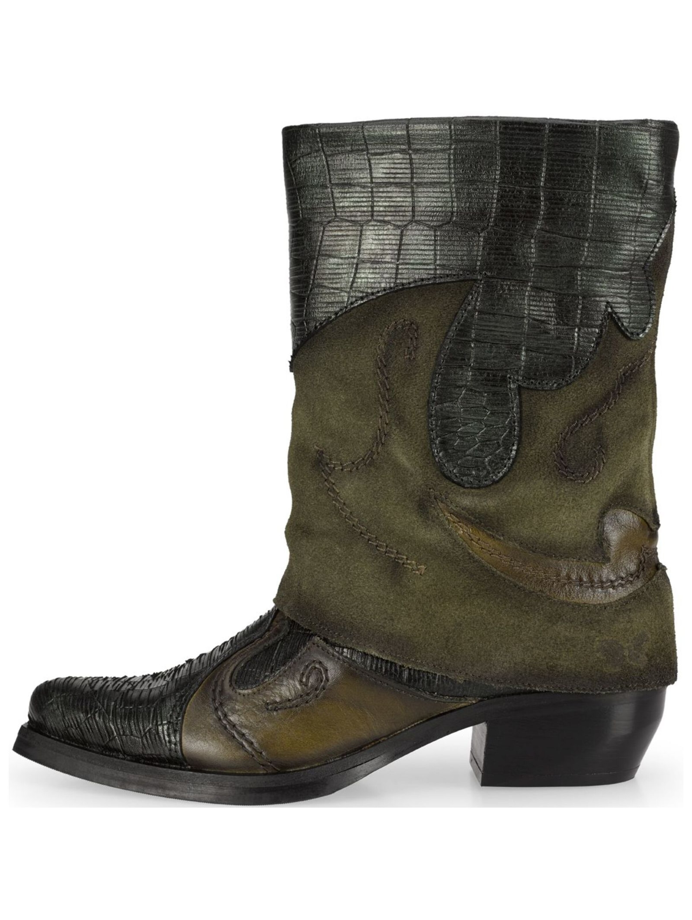 Bottes de cowboy FELMINI en vert