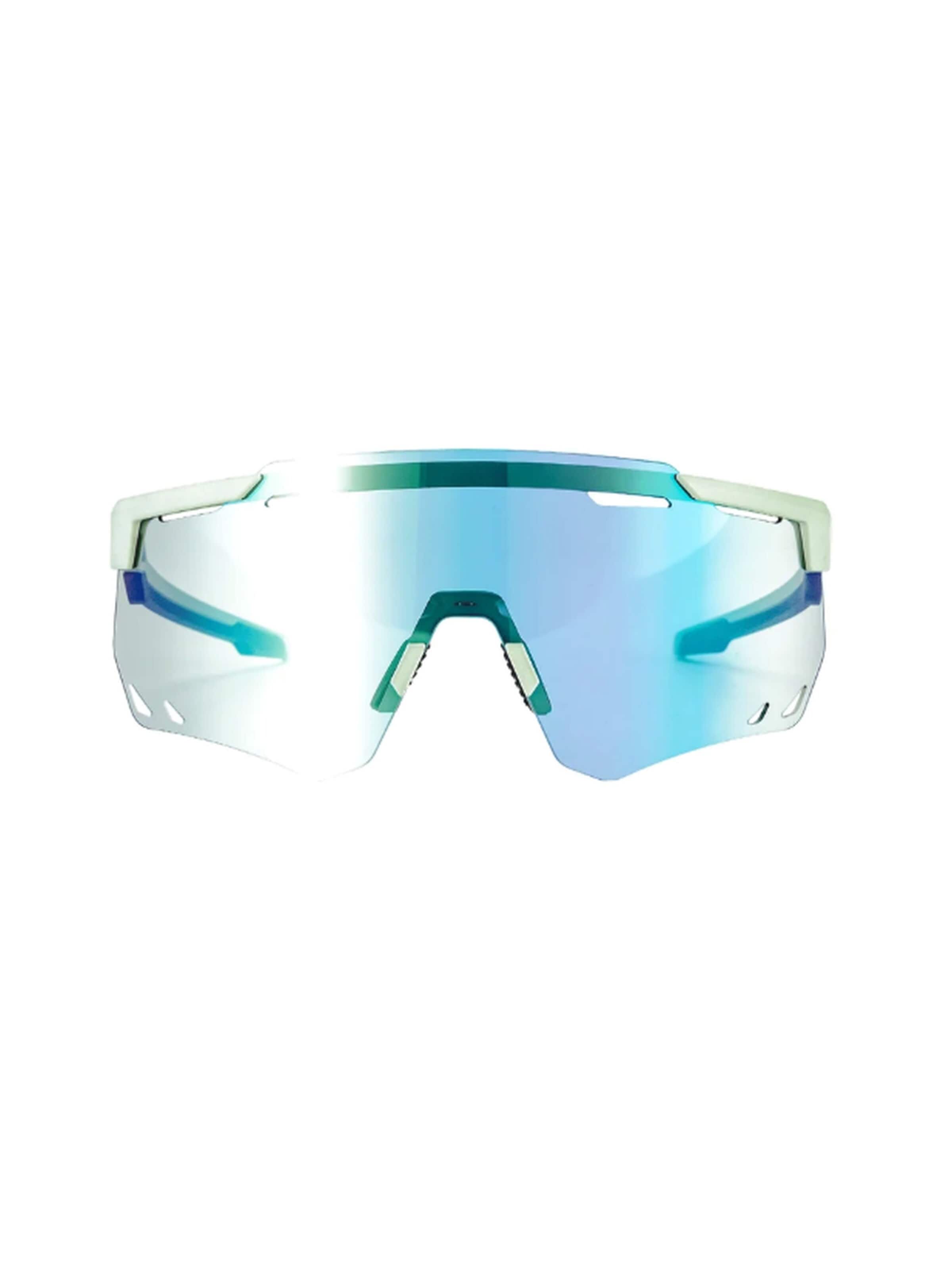 ROCKBROS Sports Glasses 'Photochrome Fahrradbrille UV400' in Green: front
