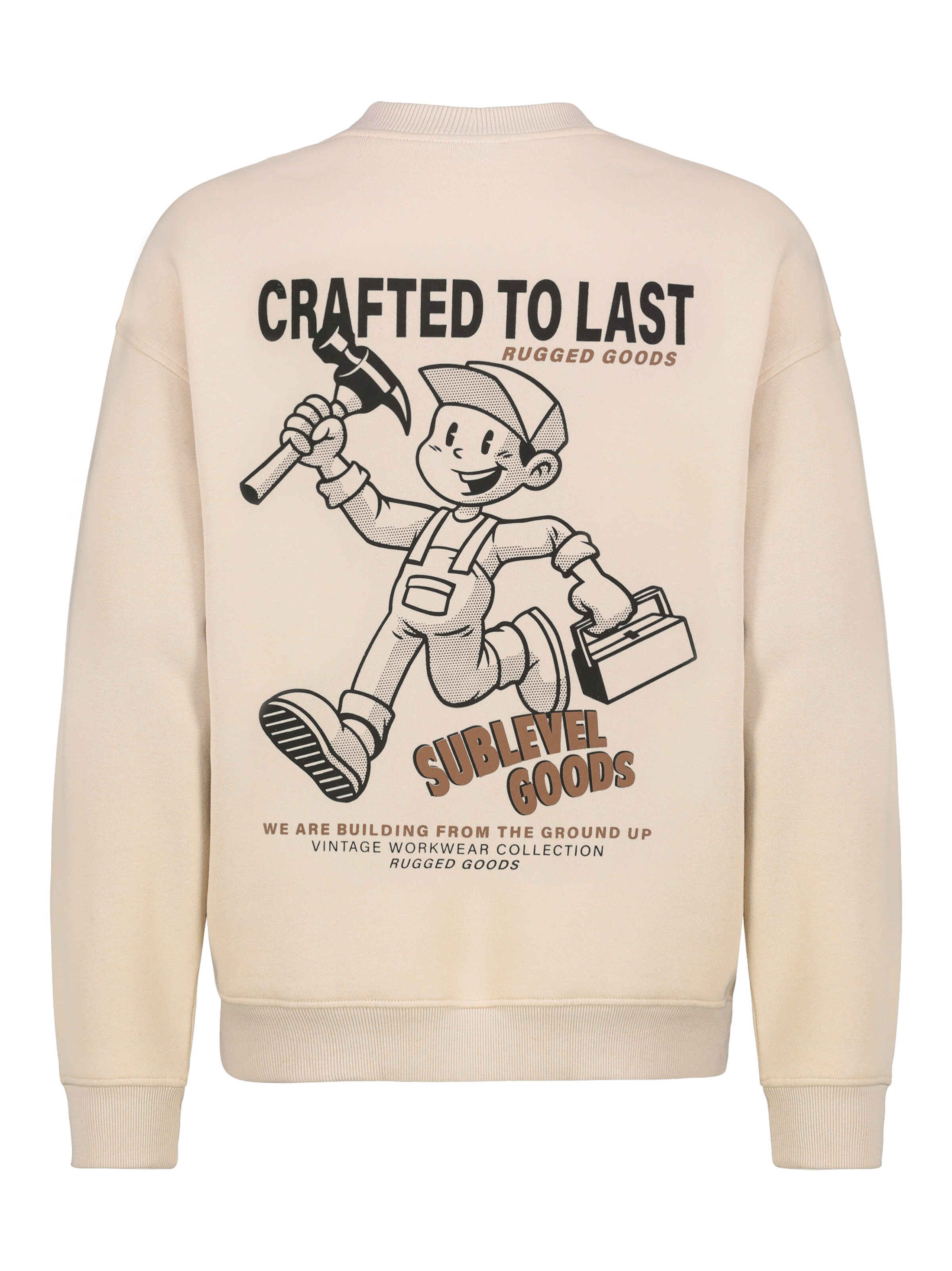 Sublevel Sweatshirt in Beige