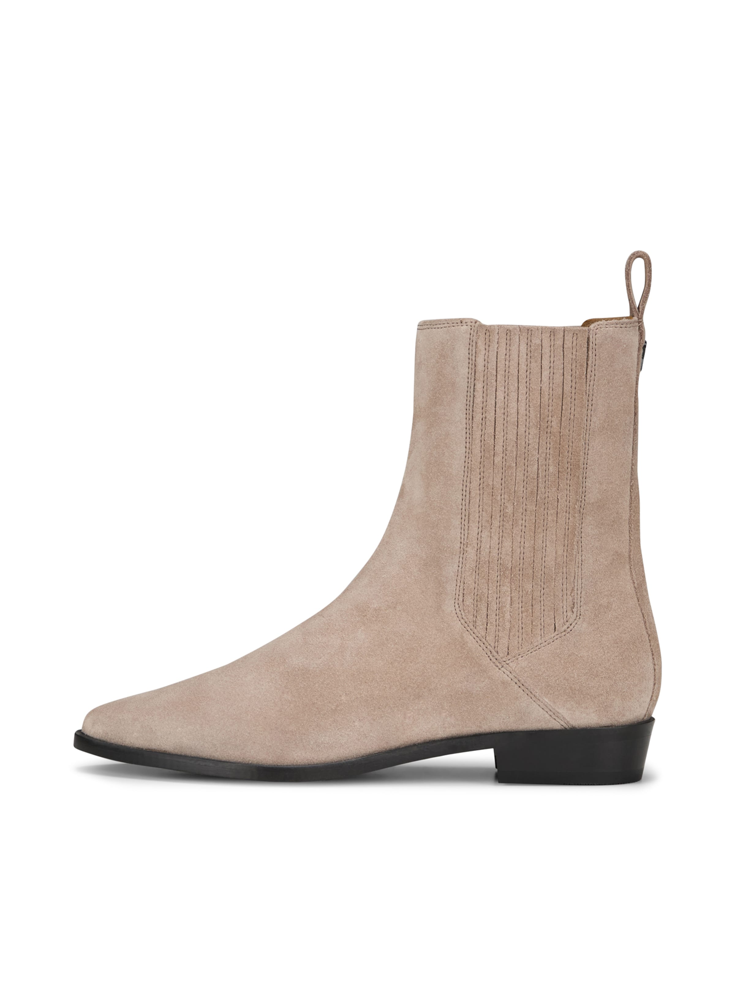 JOOP! - Botas camperas 'Velluto Lou' en beige: frente