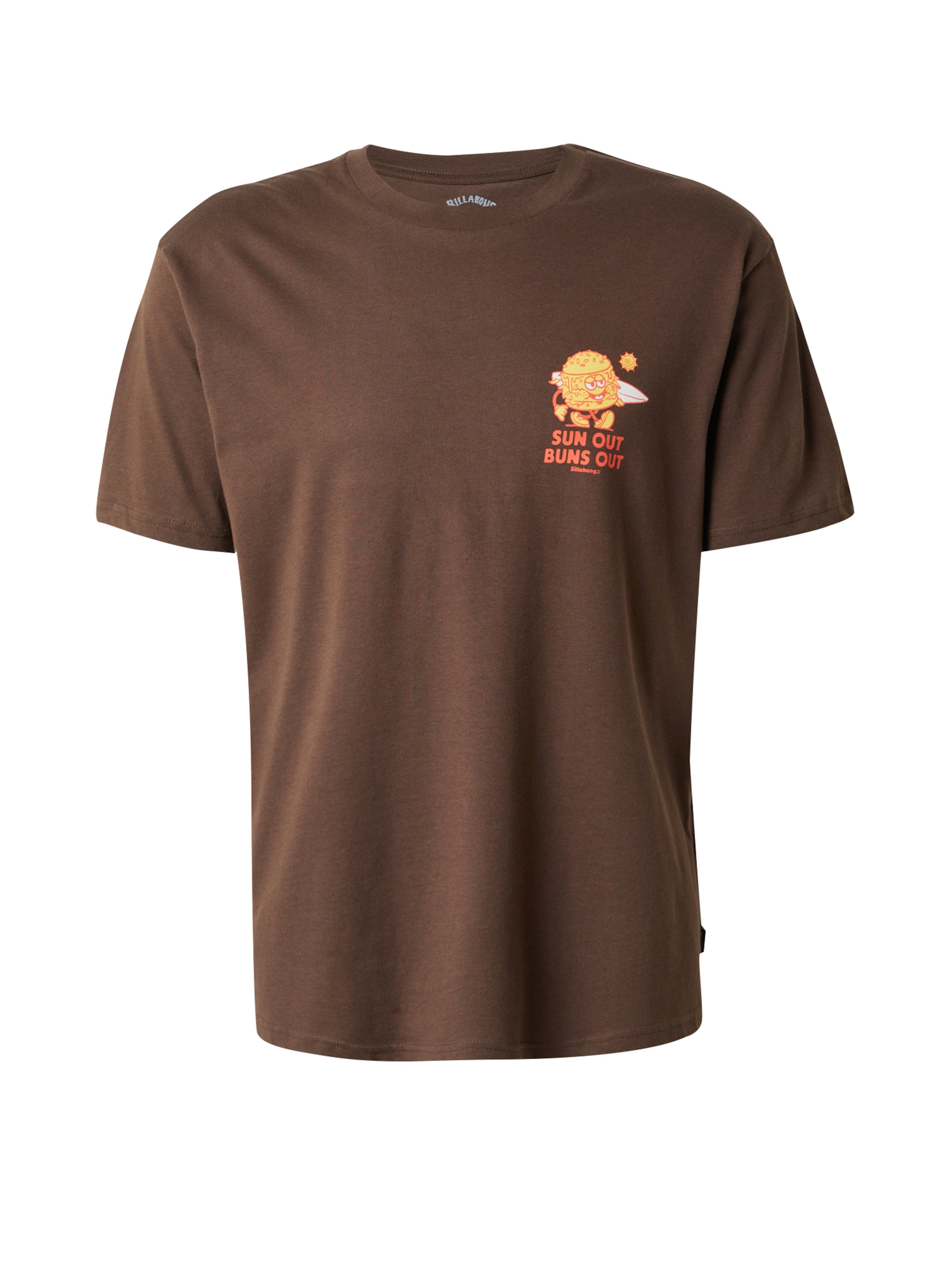 Maglietta 'GIMMICKS' di BILLABONG in marrone: frontale