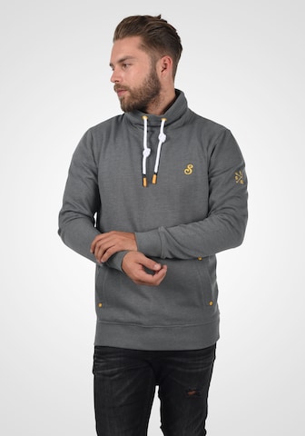 !Solid Sweatshirt 'Kaan' in Grau: predná strana