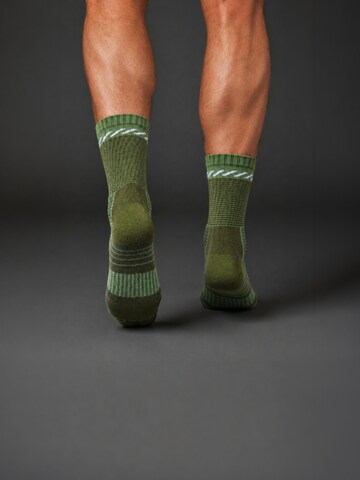 SWORTS Athletic Socks 'THERMO MERINO SOCKS' in Green