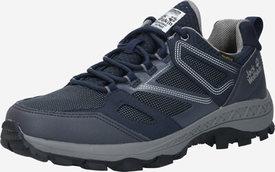 JACK WOLFSKIN Lågsko 'DOWNHILL TEXAPORE LOW M' i marinblå / grå / vit, Produktvy