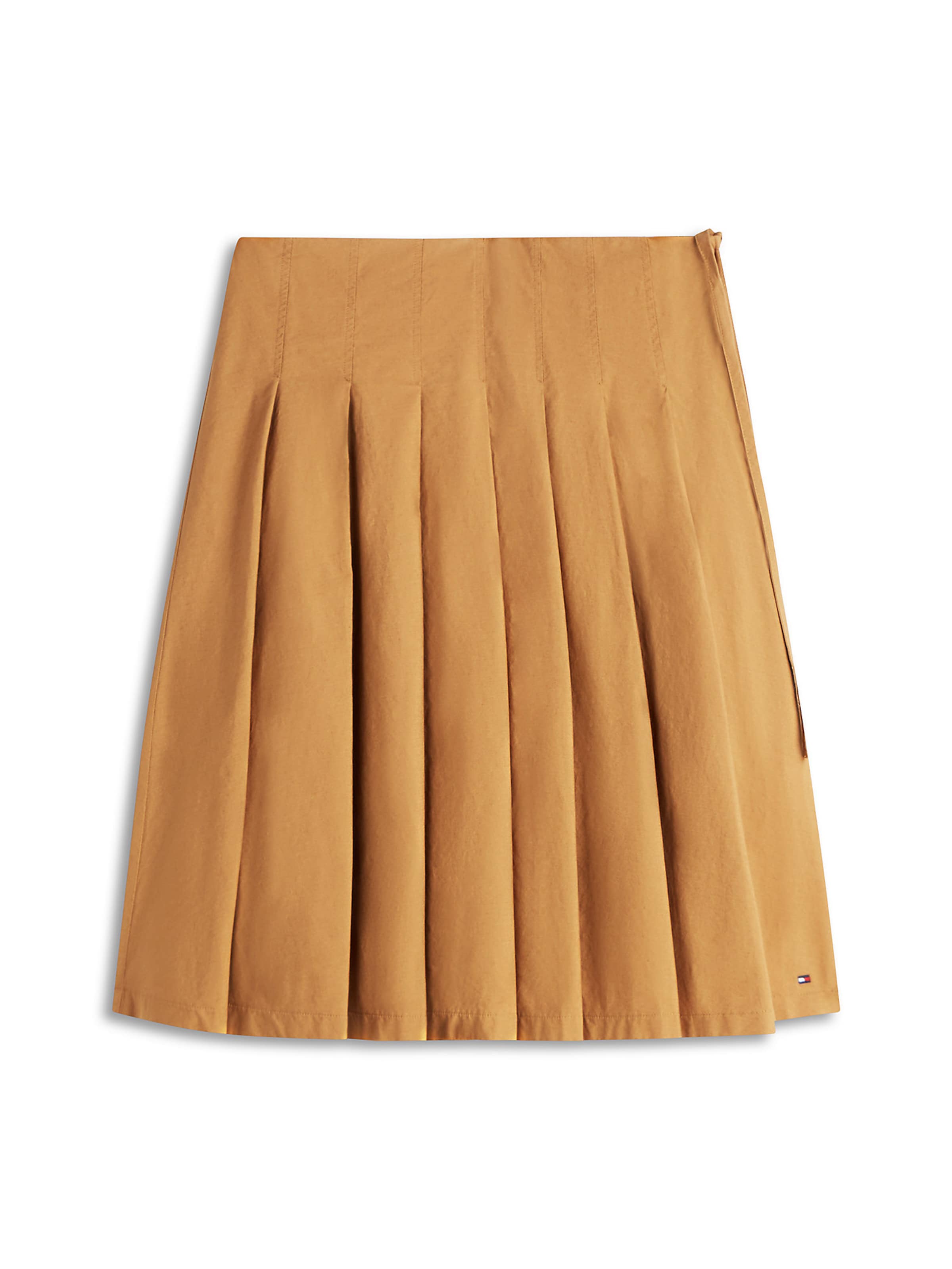 Jupe TOMMY HILFIGER en marron : devant