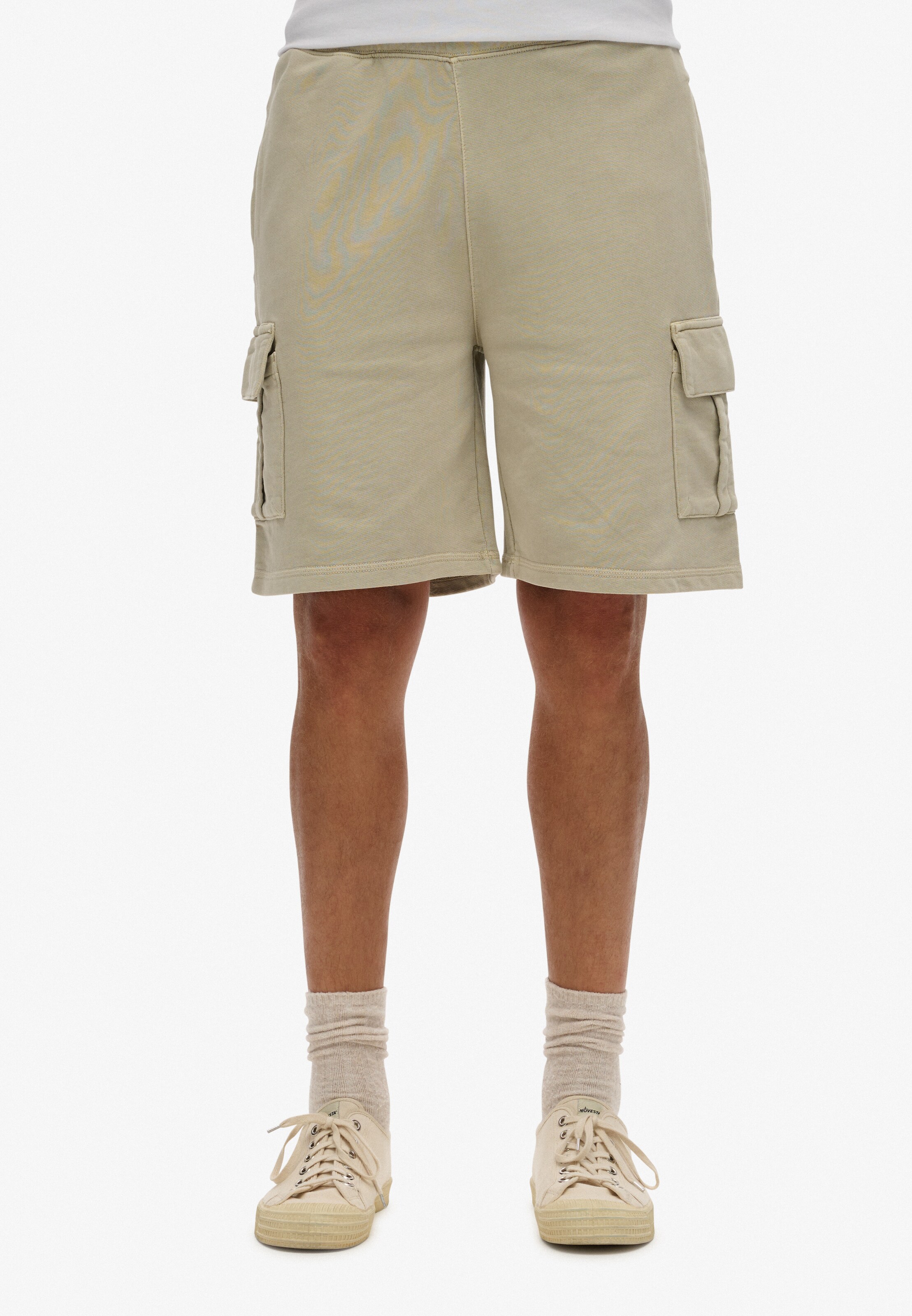 Superdry Regular Cargobroek in Beige: voorkant