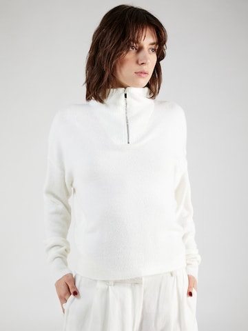 VERO MODA - Pullover 'ELLYLEFILE' em branco: frente