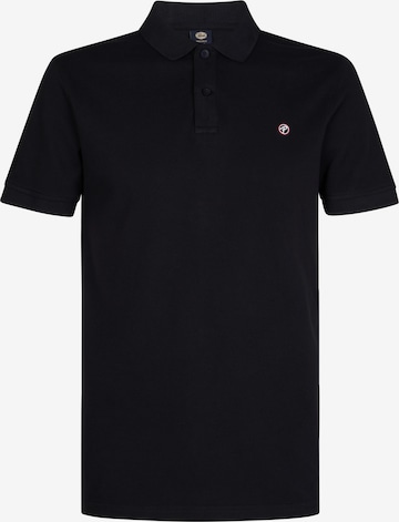 Petrol Industries Poloshirt 'Dolphin' in Schwarz: Vorderseite