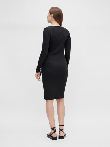 MAMALICIOUS Knitted dress 'Elena' in Black