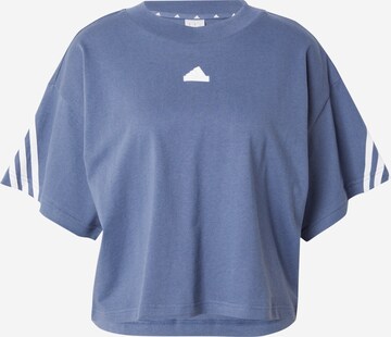 T-shirt fonctionnel 'Future Icons' ADIDAS SPORTSWEAR en bleu : devant