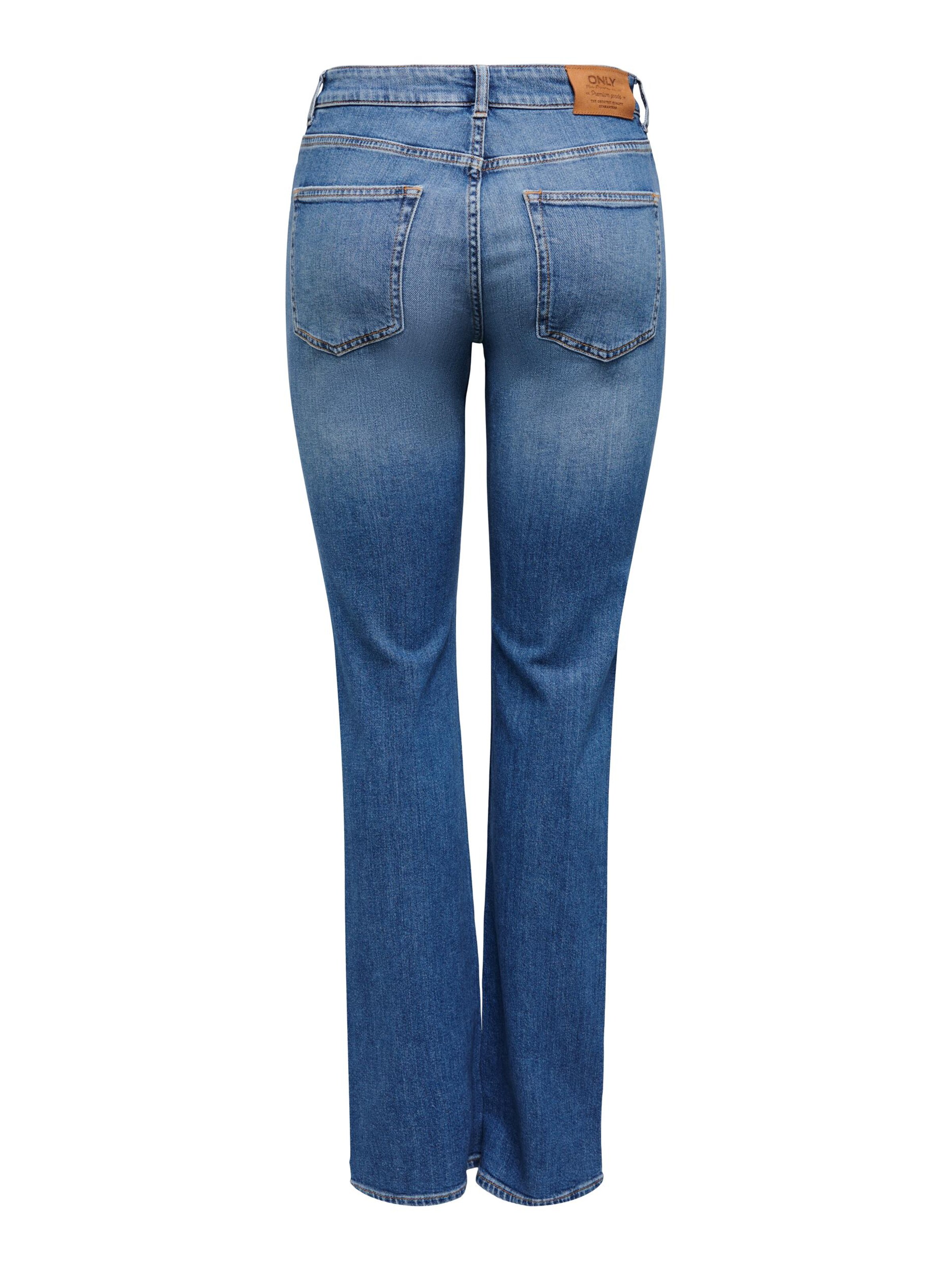 ONLY Bootcut Jeans 'ONLEVERLY' in Blauw