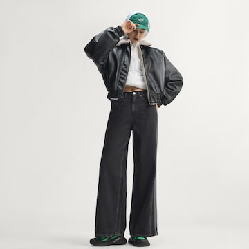 ADIDAS ORIGINALS Широки крачоли Дънки в черно