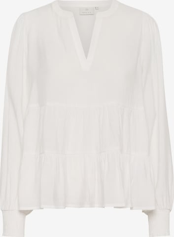 Chemisier 'KAMira' Kaffe en blanc : devant