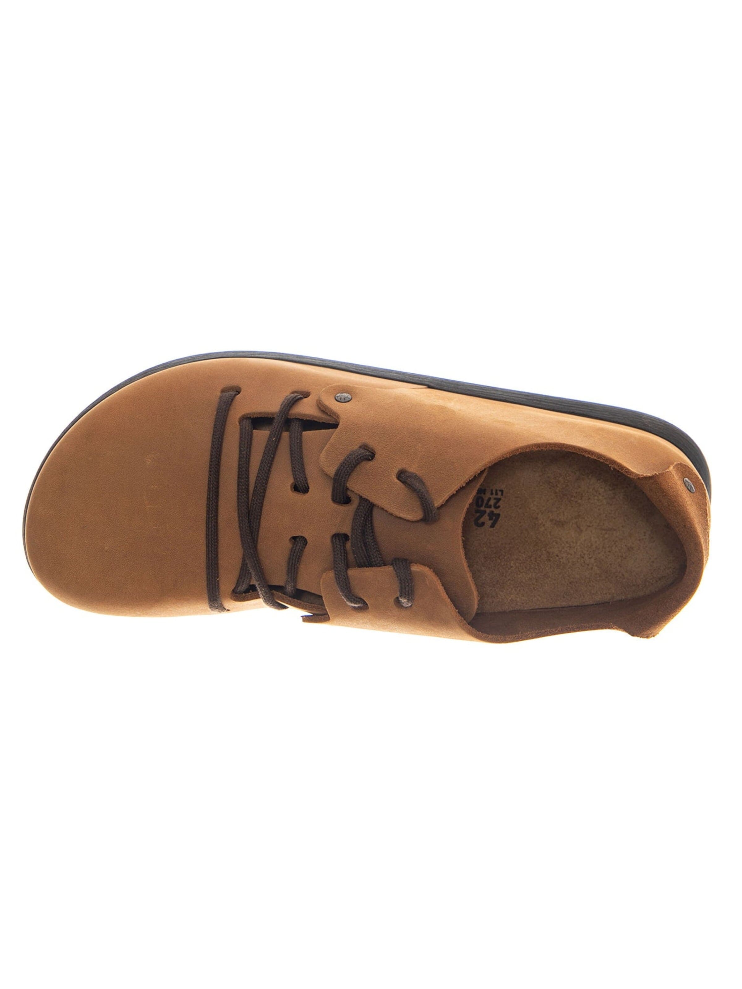 Scarpa stringata 'MONTANA OILED LEATHER' di BIRKENSTOCK in marrone