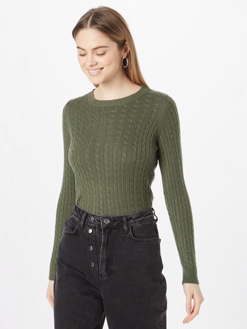 Pull-over OVS en vert : devant