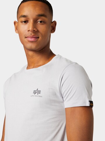 ALPHA INDUSTRIES Regular Fit Bluser & t-shirts i grå