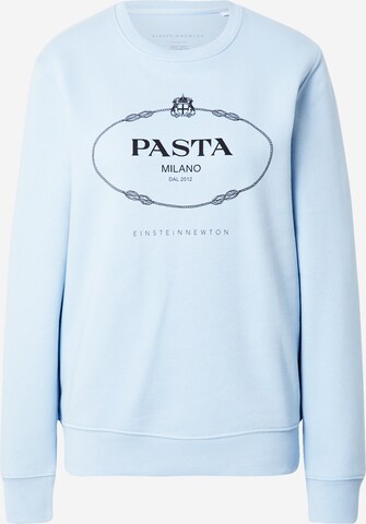 Sweat-shirt 'Pasta' EINSTEIN & NEWTON en bleu : devant