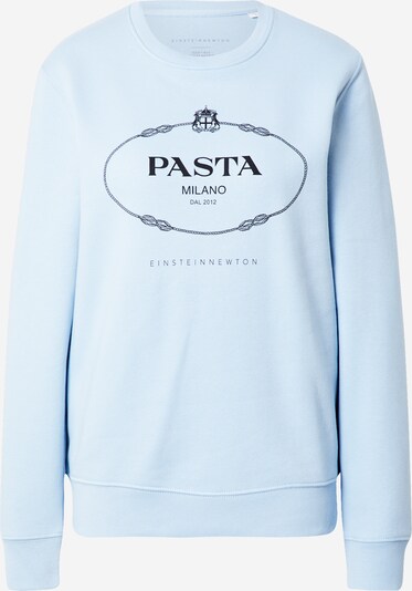 EINSTEIN & NEWTON Sweat-shirt 'Pasta' en bleu clair / noir, Vue avec produit