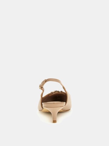 GUESS Slingback Pumps 'Jessah' in Beige