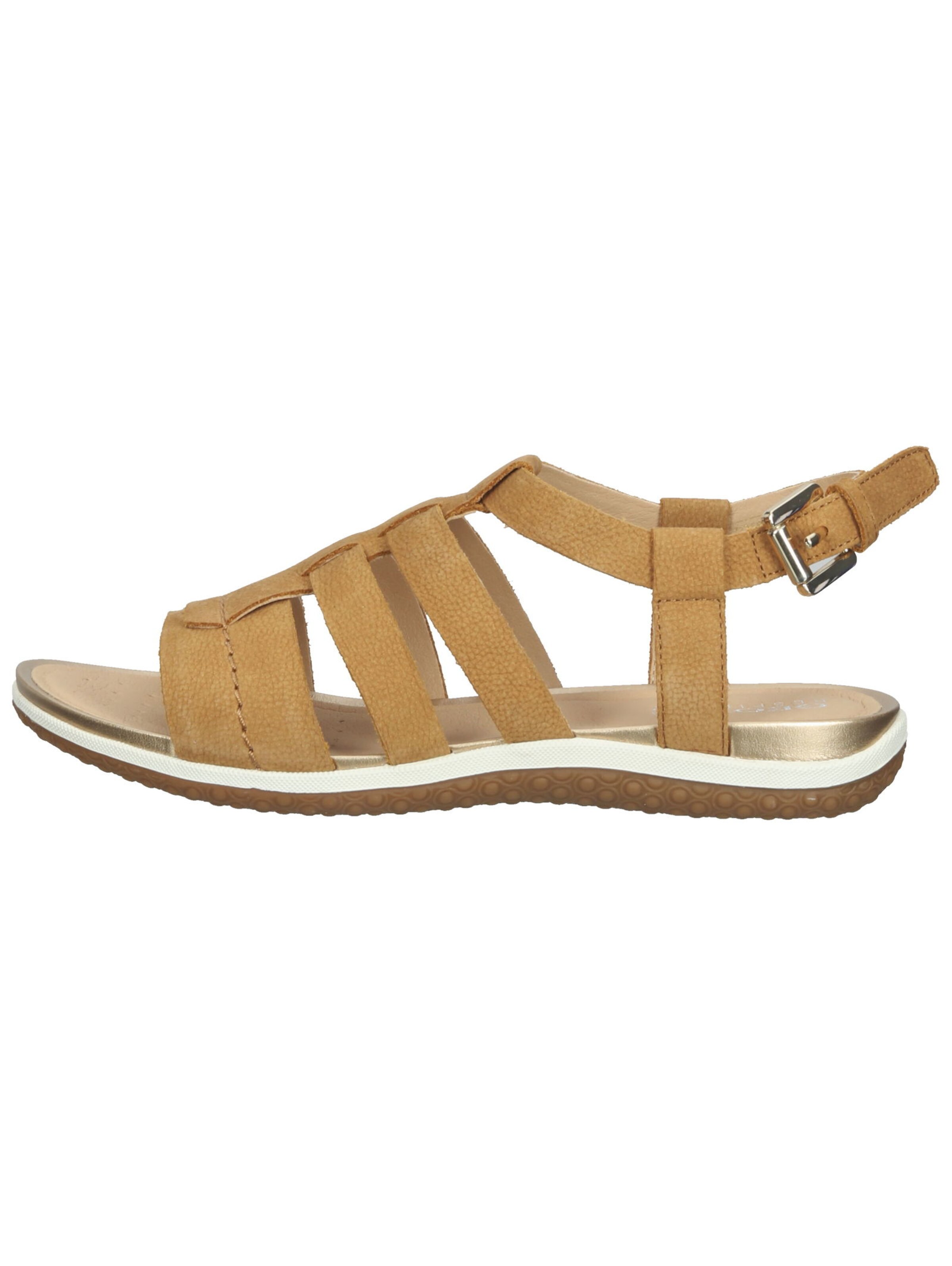 Frauen Sandalen GEOX Riemensandale in Cognac - NL11620 Frauen Sandalen GEOX Riemensandale in Cognac - NL11620